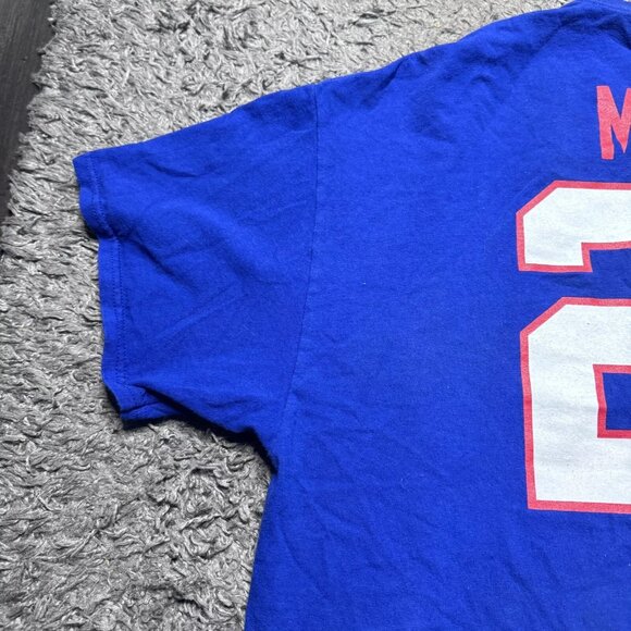 Buffalo Bills Lesean McCoy Shirt Mens XL Blue Pullover Short Sleeve MHL Logo - Picture 6 of 12